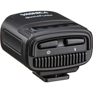 YASHICA City 300 Digital Camera (Black) with QuickFlash Camera Flashlight