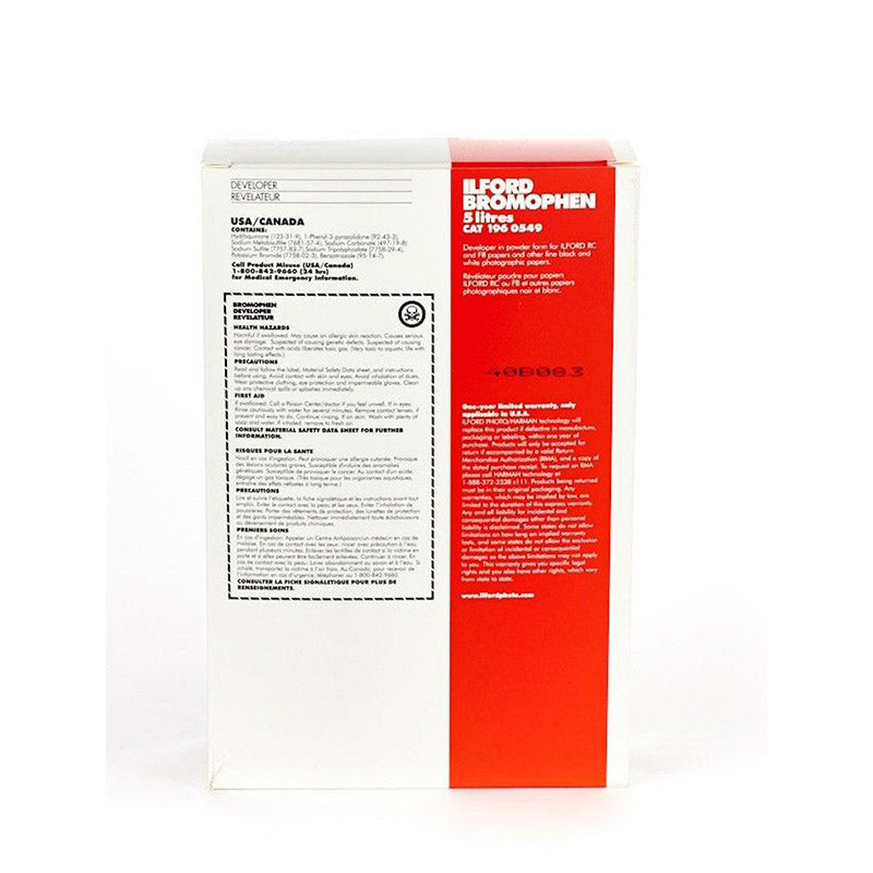 Ilford Developer - BROMOPHEN DEV 5lt – Srishti Digilife Pvt Ltd