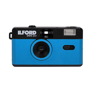 Ilford Sprite 35-II Film Camera Black & Blue