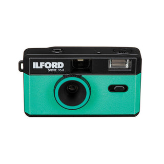 Ilford Sprite 35-II Film Camera Black & Teal