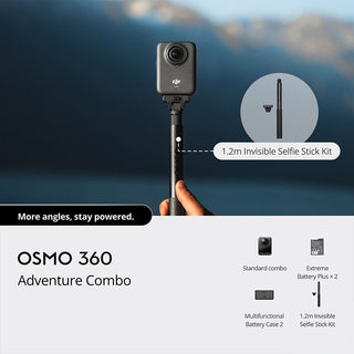 DJI OSMO 360 Action Camera ADVENTURE COMBO