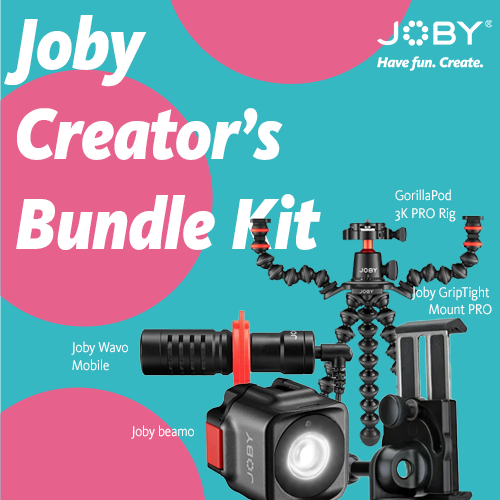 Joby Creator Kit Bundle – Srishti Digilife Pvt Ltd