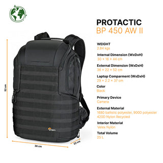 Lowepro ProTactic BP 450 AW II (Black)
