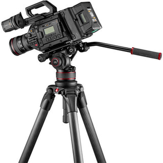 Manfrotto Nitrotech 612 series with 635 FAST Single Leg Carbon Fiber Tripod