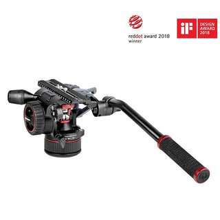 Manfrotto Nitrotech N12 Fluid Video Head With Continuous CBS