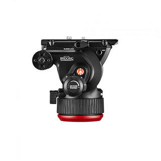 Manfrotto 504X Fluid Video Head with CF Twin leg tripod GS