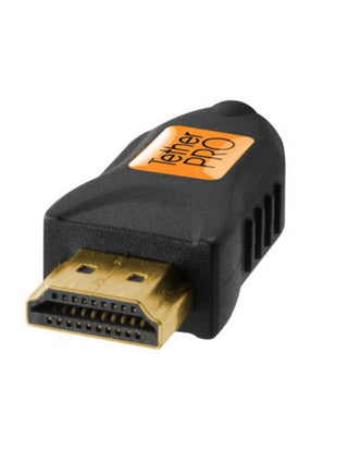 TetherPro HDMI Micro to HDMI, 6' (1.8m), Black