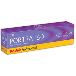 Professional Portra 160 Color Negative Film (35mm Roll Film, 36 Exposures, 5-Pack)